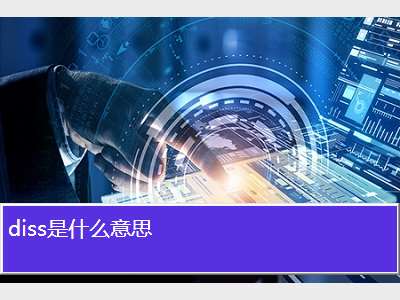 diss是什么意思